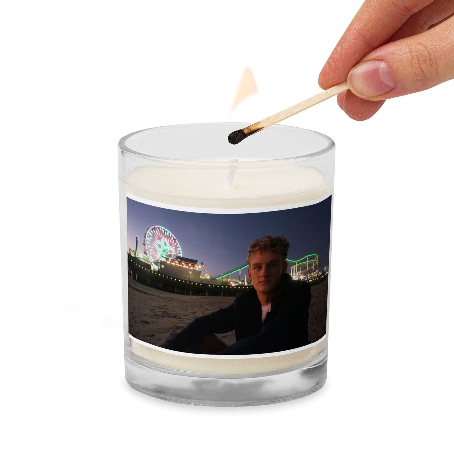 ME ON A CANDLE!